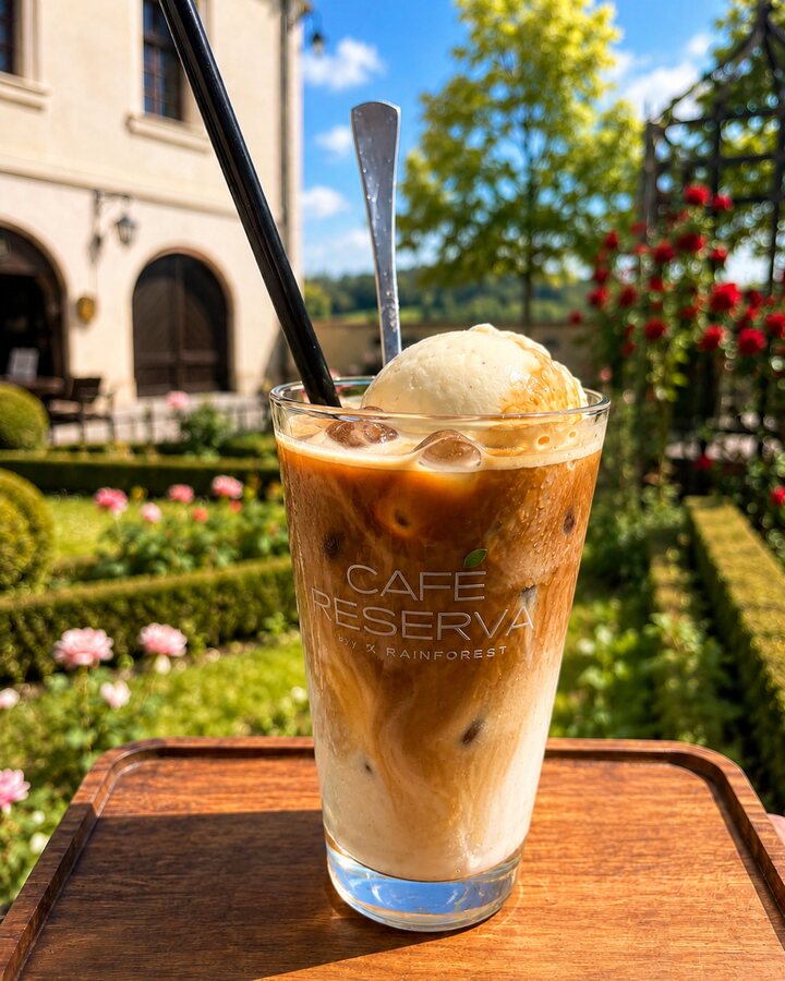Ledová káva v Café Český Šternberk
