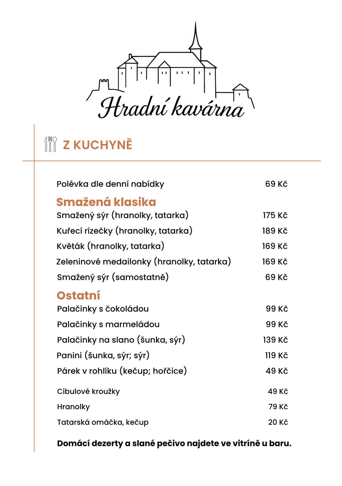 Menu – Z kuchyně